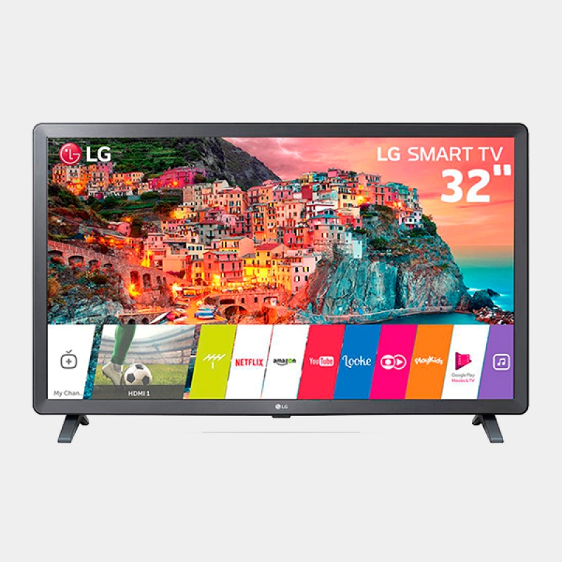 Smart TV LED 32 HD LG 32LK615BPSB com WebOS 4.0 Wi-Fi, Processador Quad Core, HDR 10